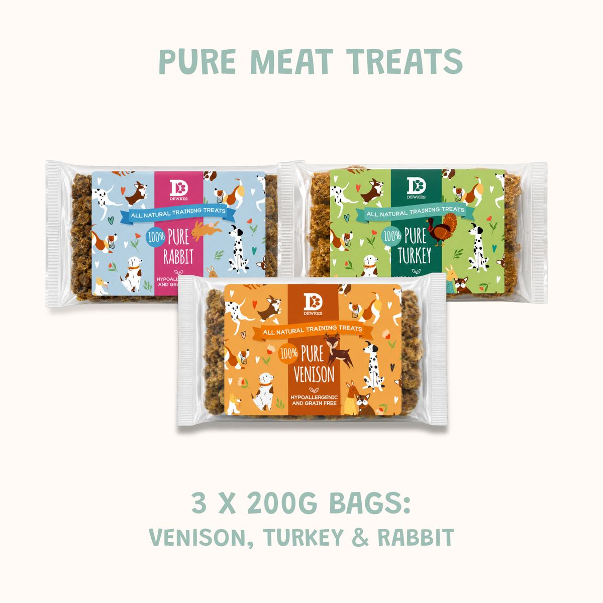 Pure Meat Training Treat Bundle