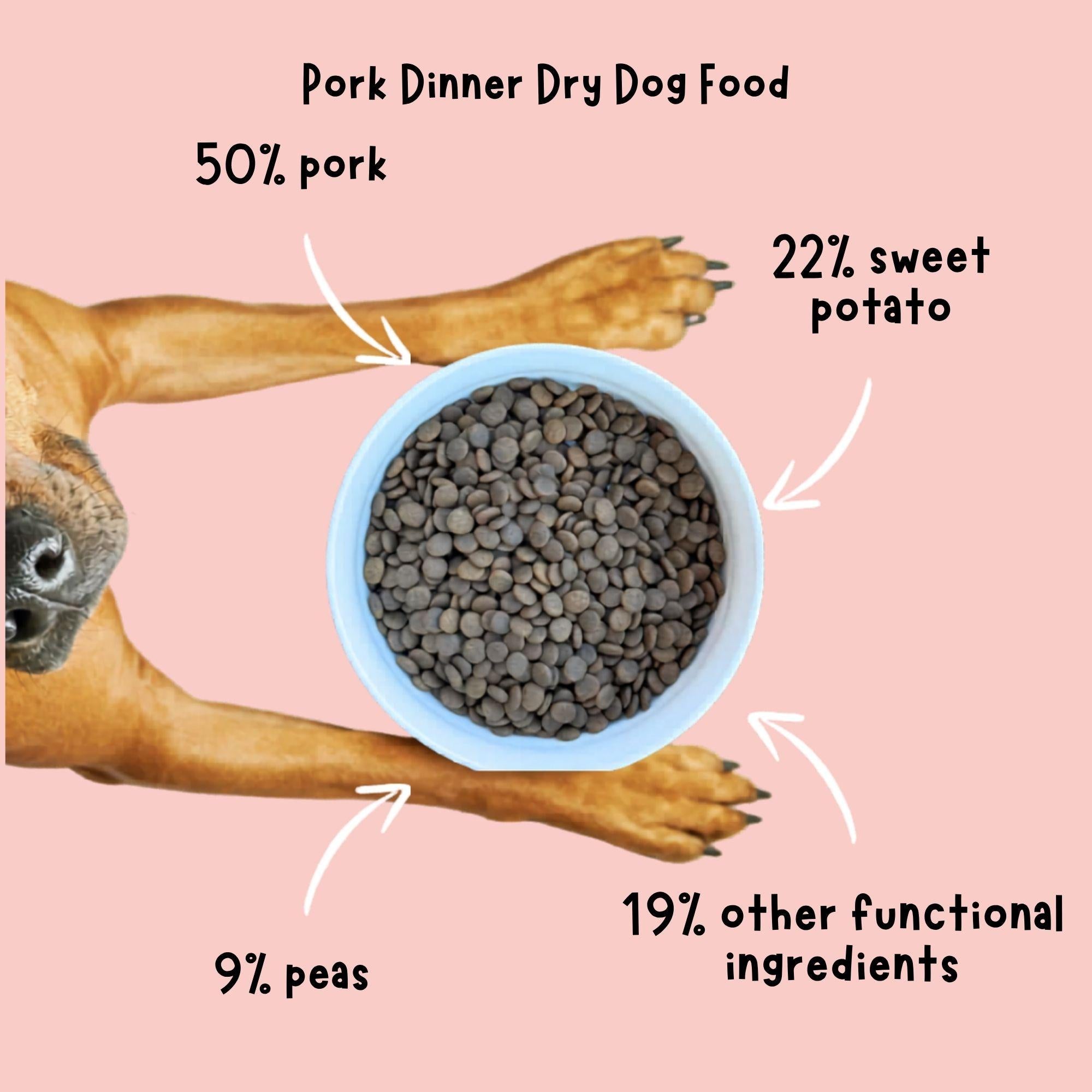 Pork Dinner Grain-Free Dry Dog Food