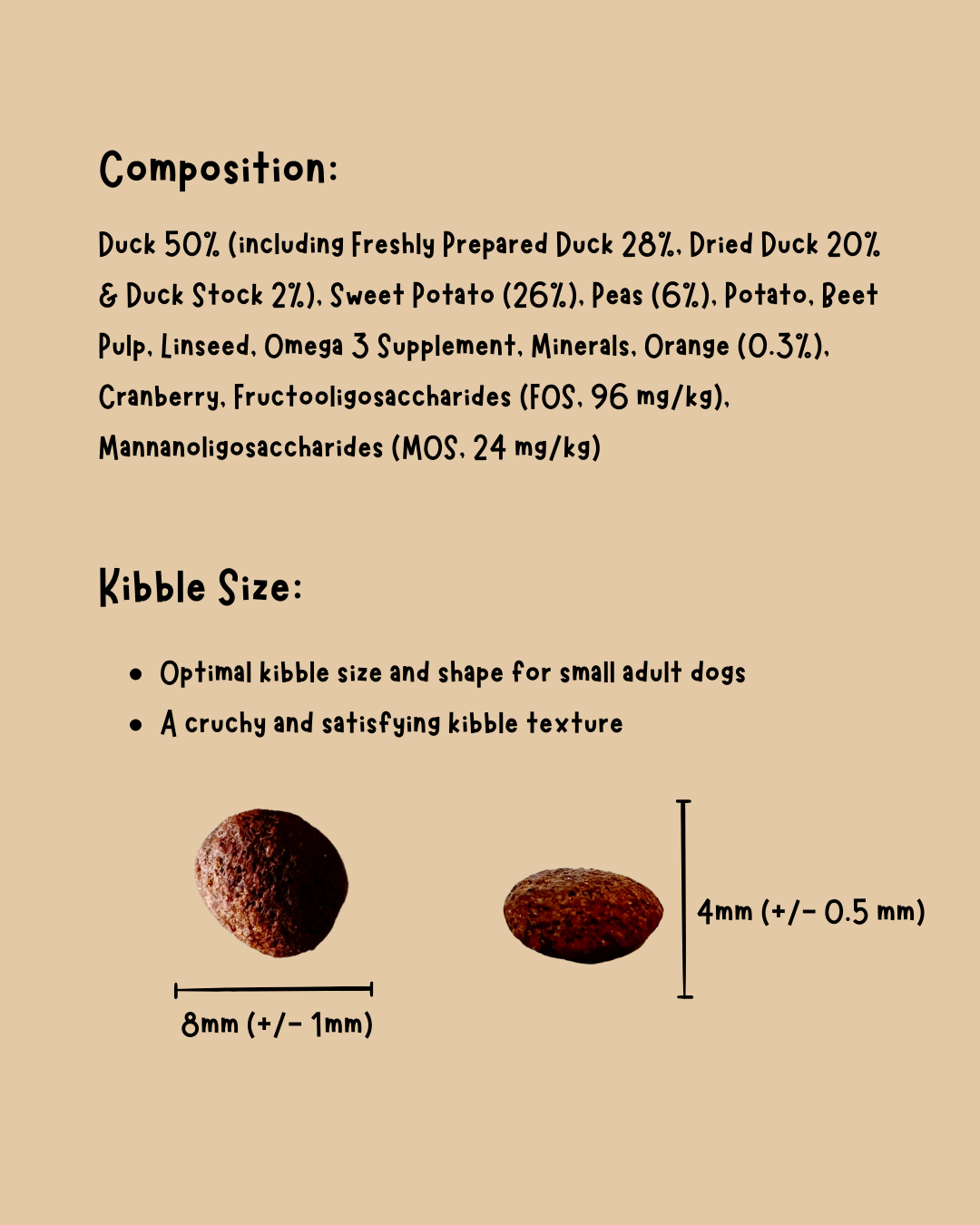 Duck A L'Orange Small Breed Grain-Free Dry Dog Food