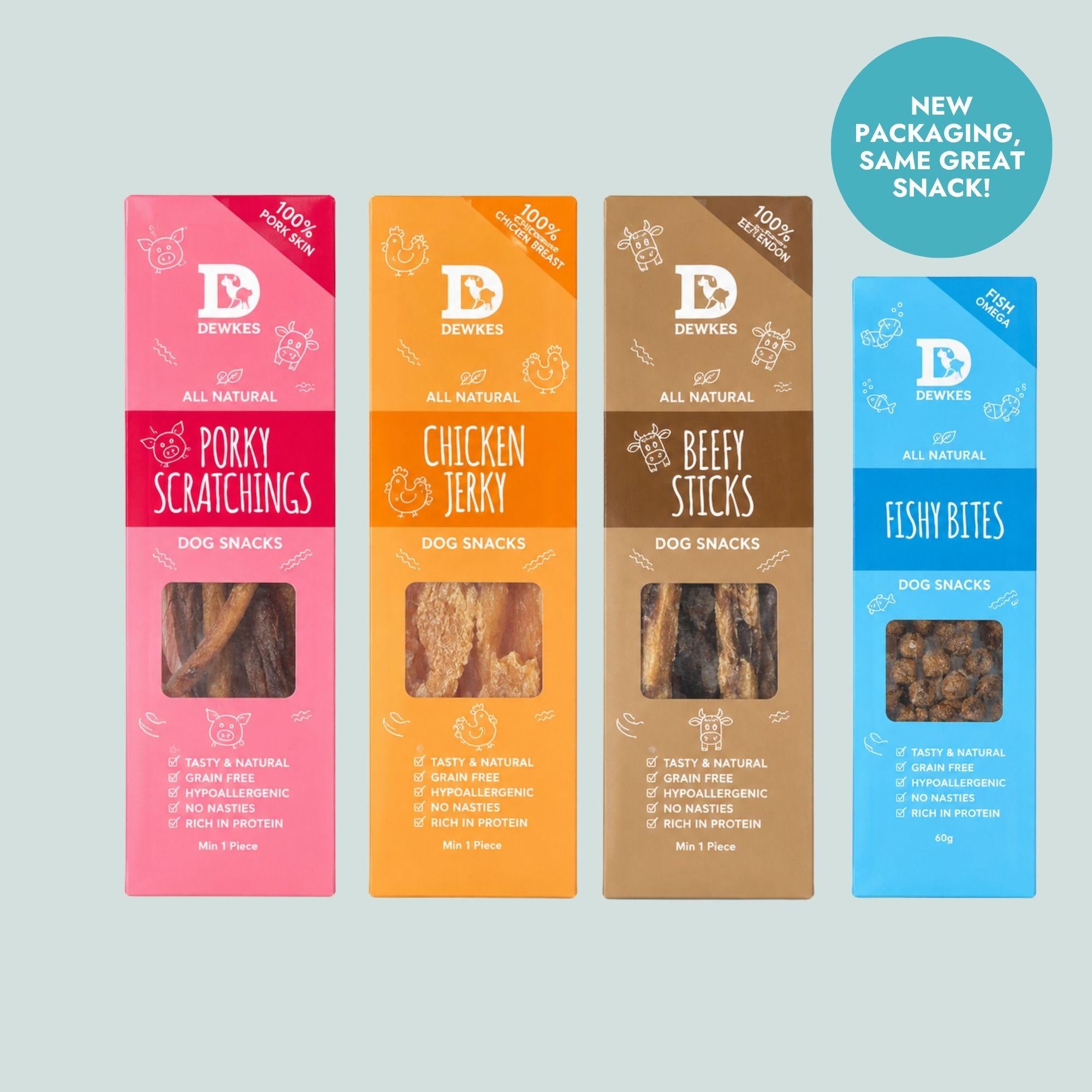 The Bestsellers Bundle - 4-Pack Variety Dog Treats