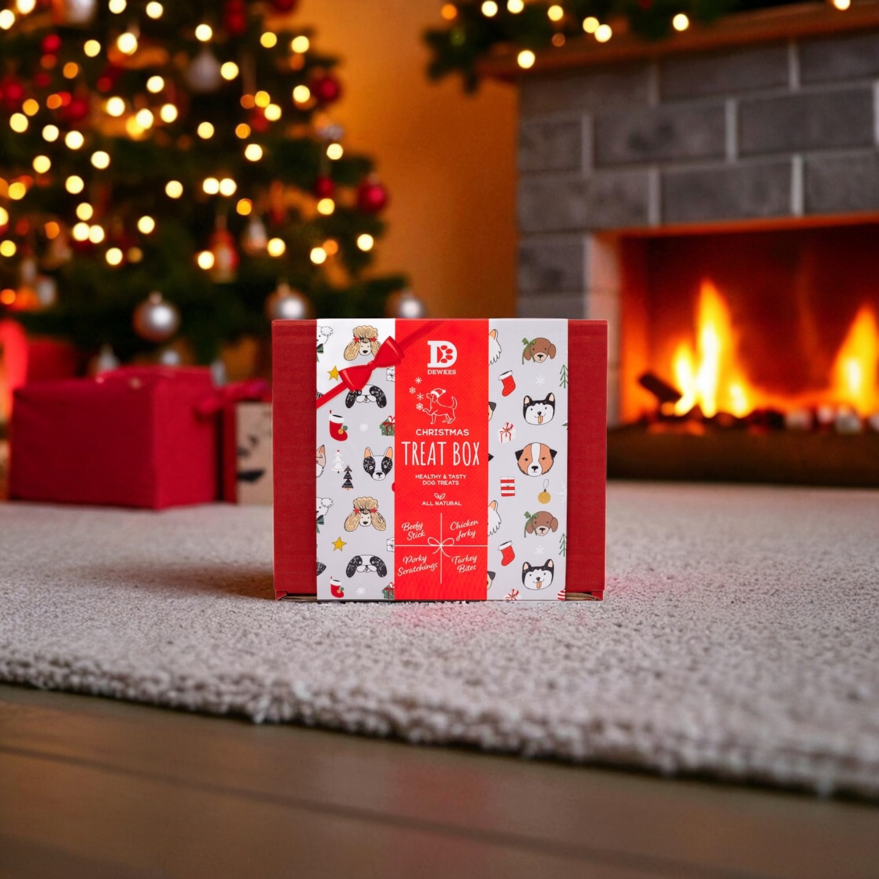 Christmas Dog Gift Box