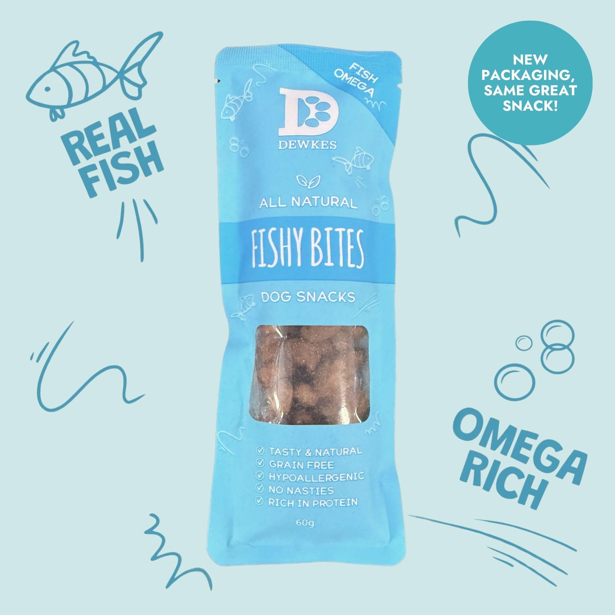 Fishy Bites Dog Treats