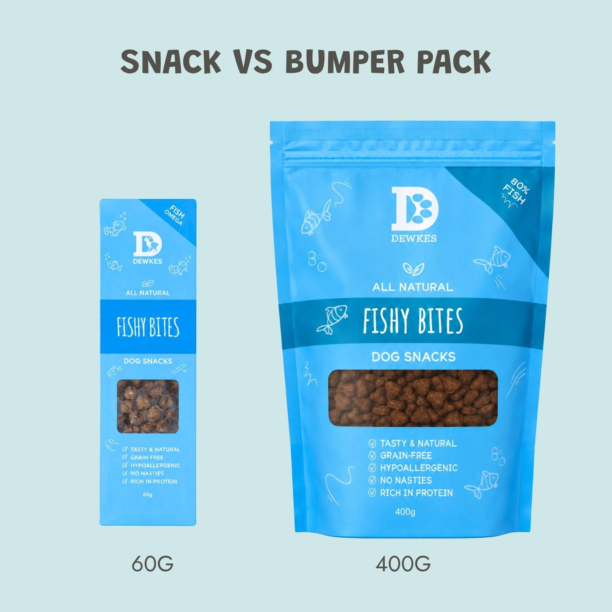 Fishy Bites Dog Treats