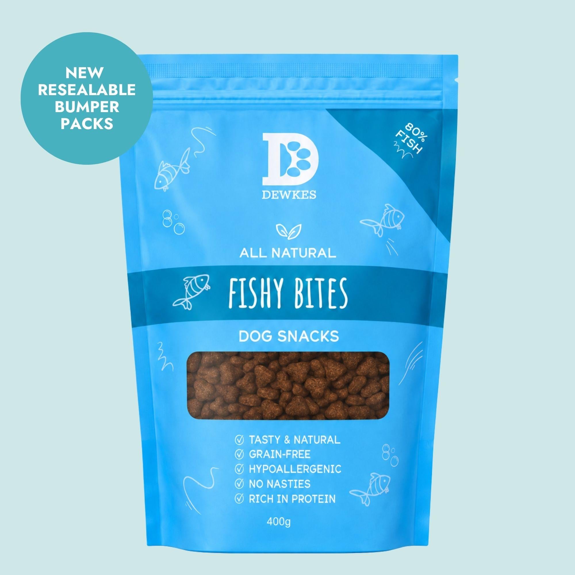 Fishy Bites Dog Treats