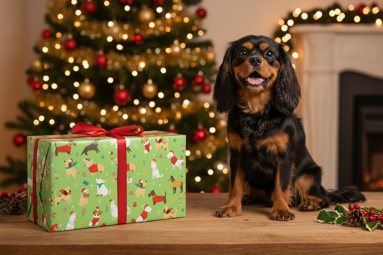 Christmas Dog Treat Gift Box