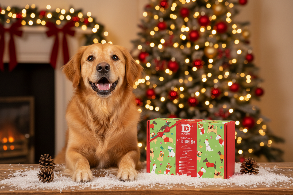 Christmas Dog Treat Gift Box
