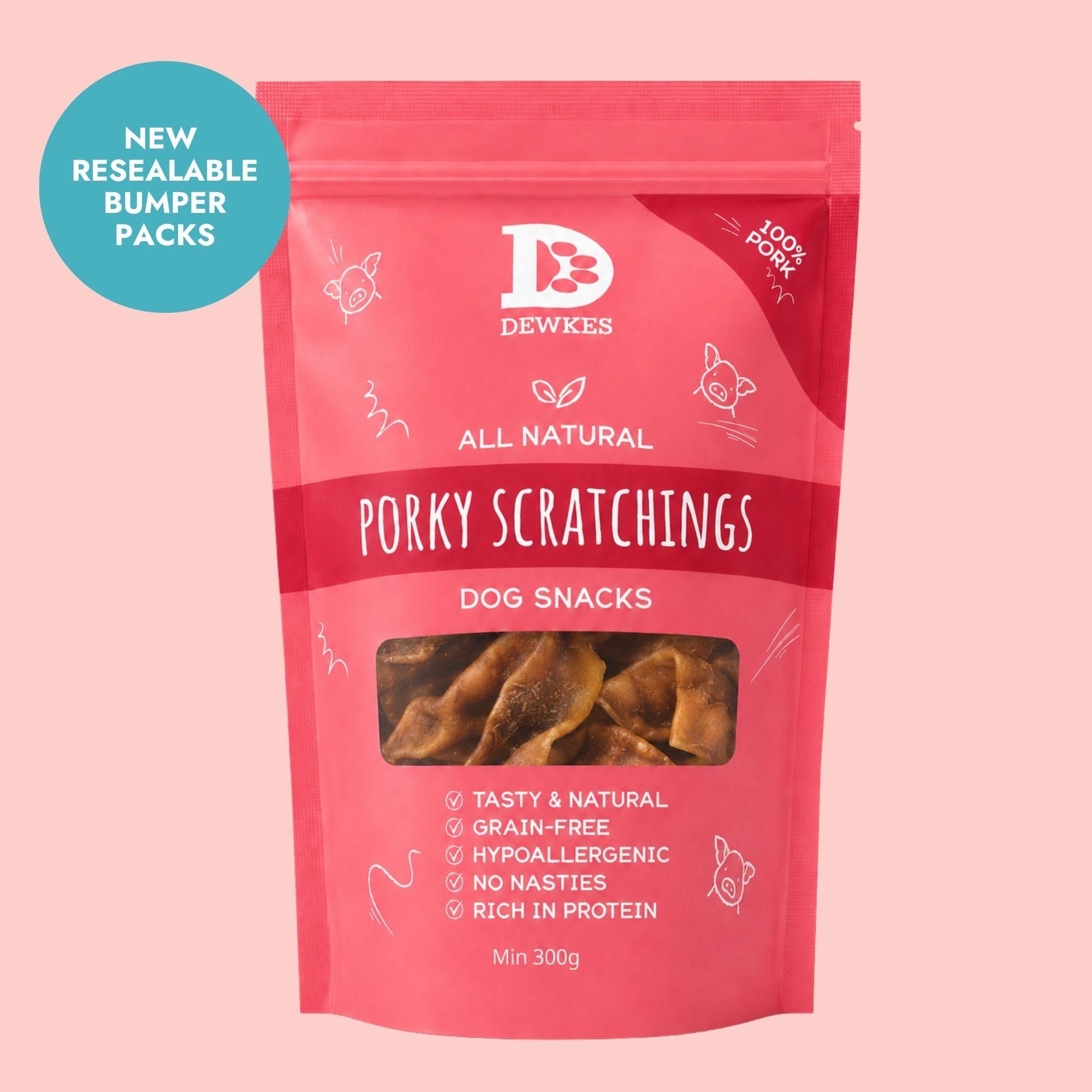Porky Scratchings Dog Treats