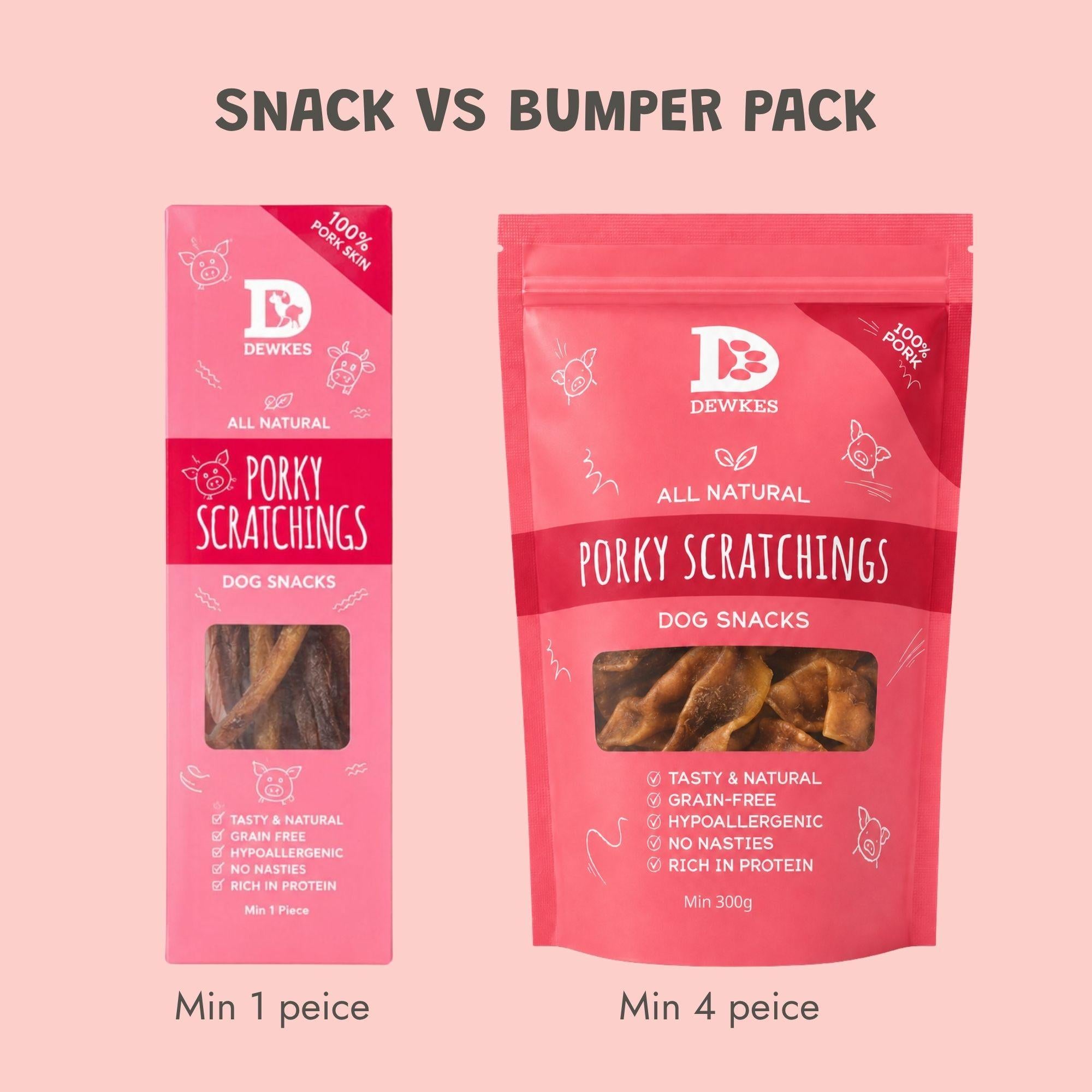 Porky Scratchings Dog Treats