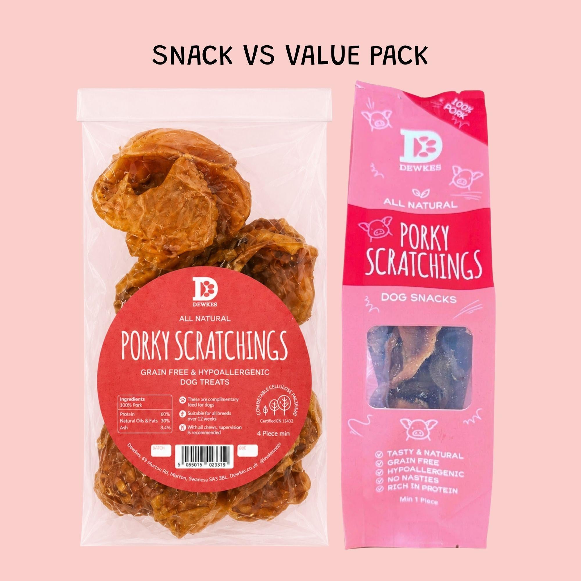 Porky Scratchings Dog Treats