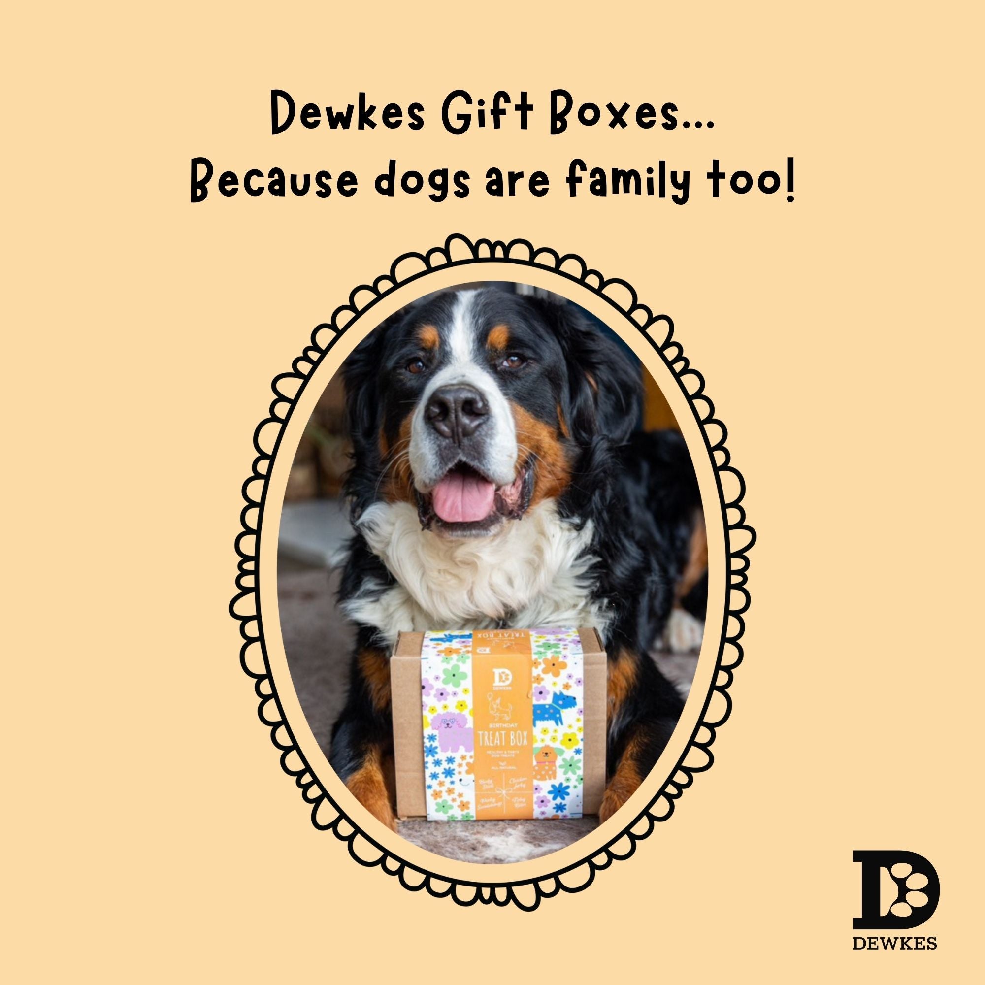 Birthday Dog Treat Gift Box