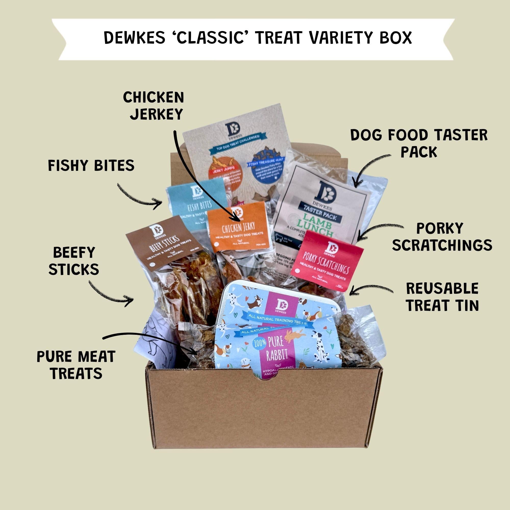 Classic Dog Treat Variety Box