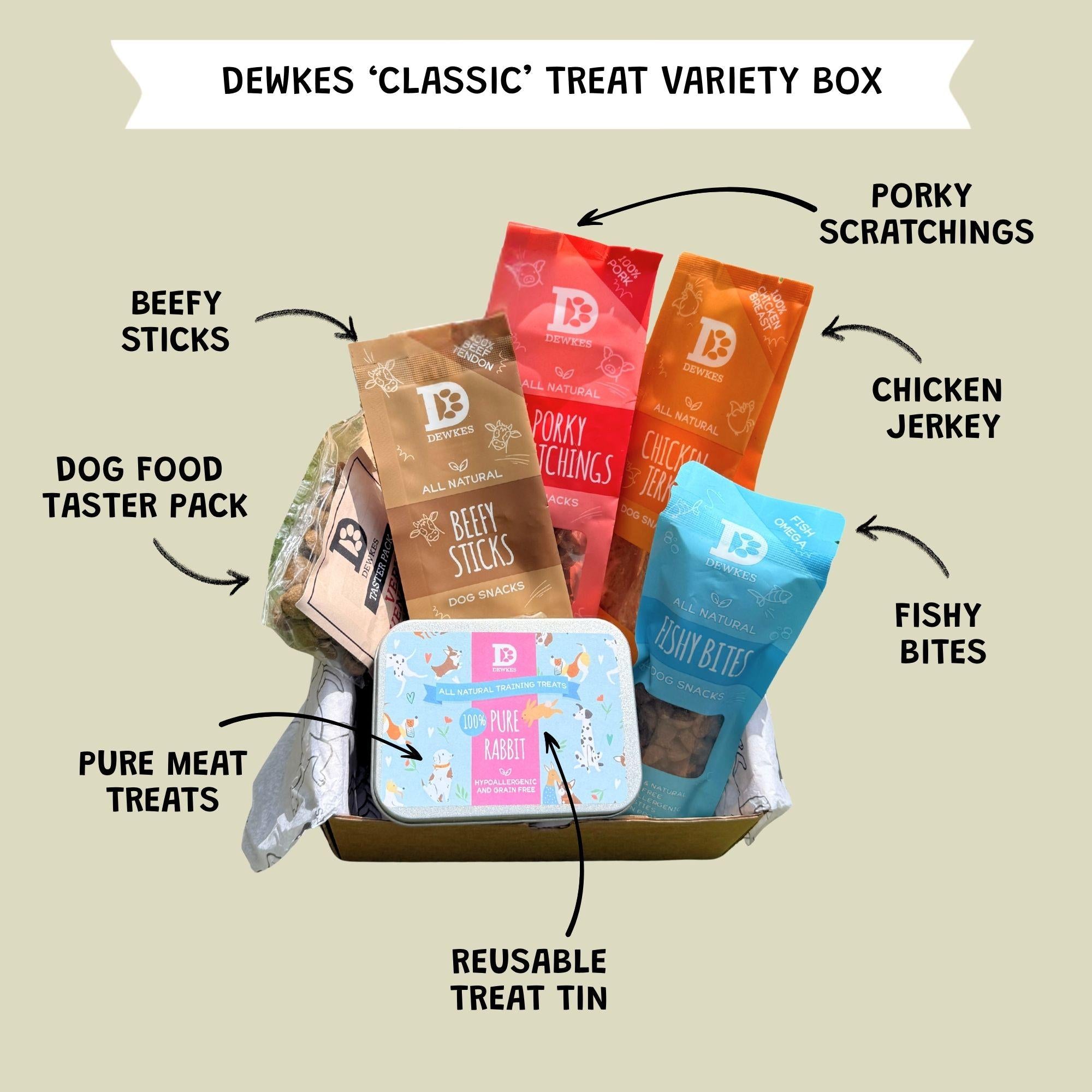 Classic Dog Treat Variety Box
