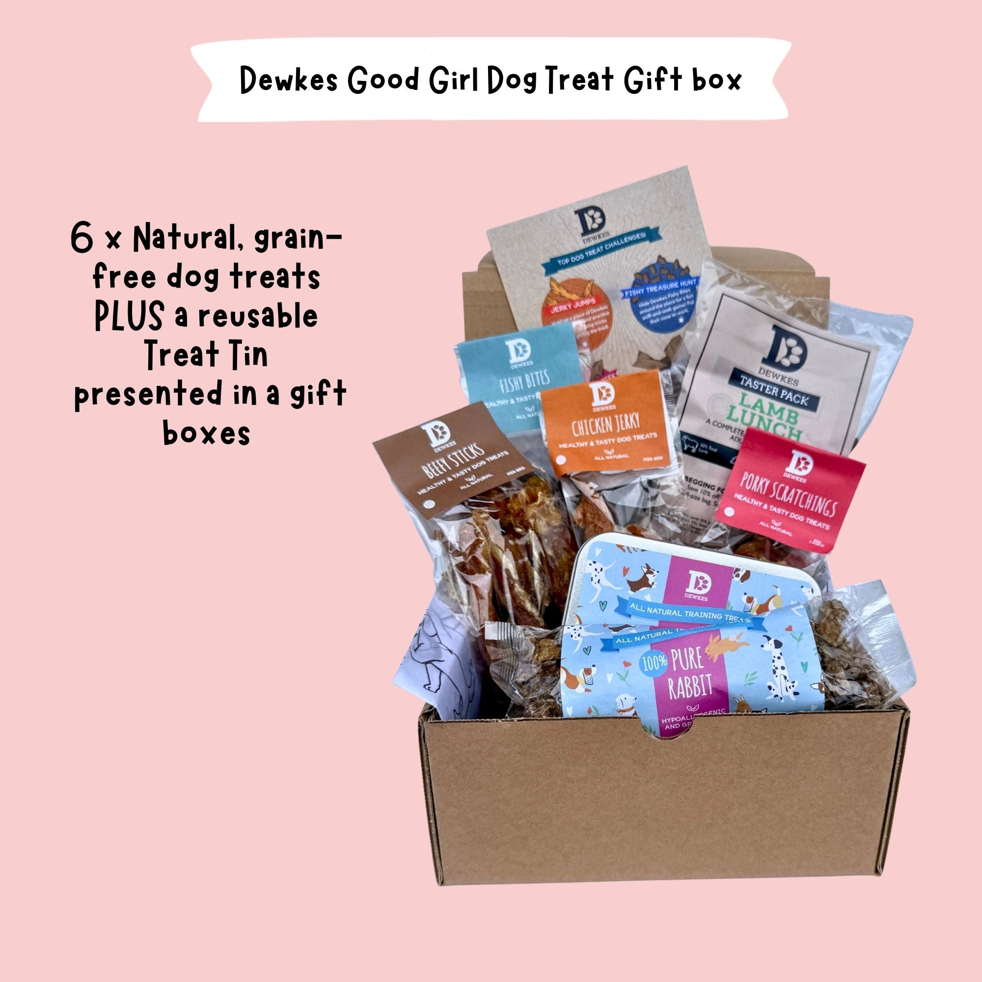 "Good Girl" Dog Treat Gift Box