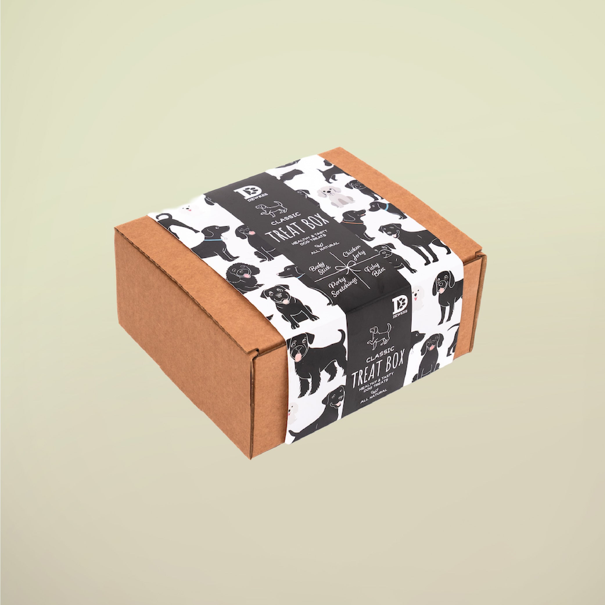 Classic Dog Treat Box