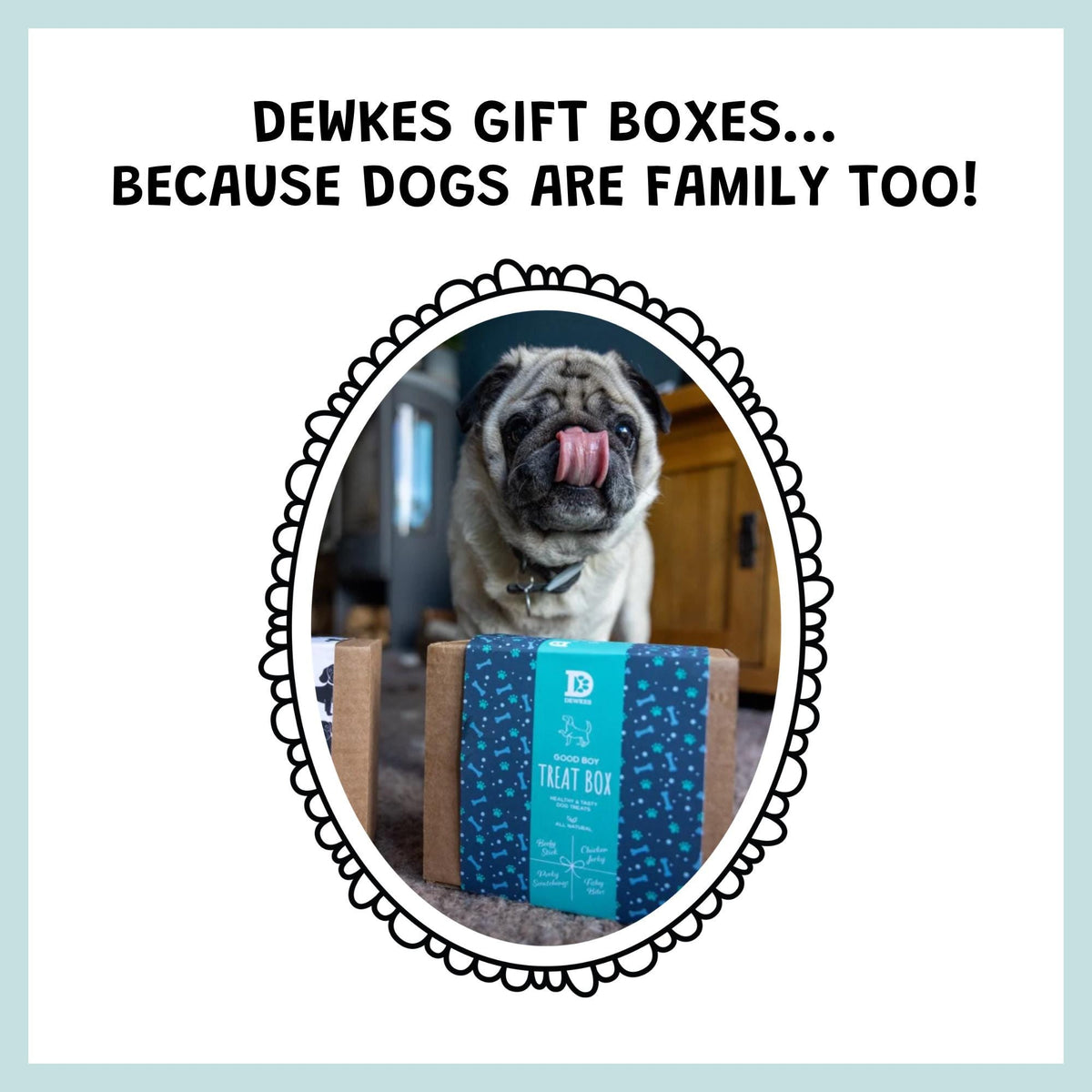 Good Boy Dog Treat Gift Box