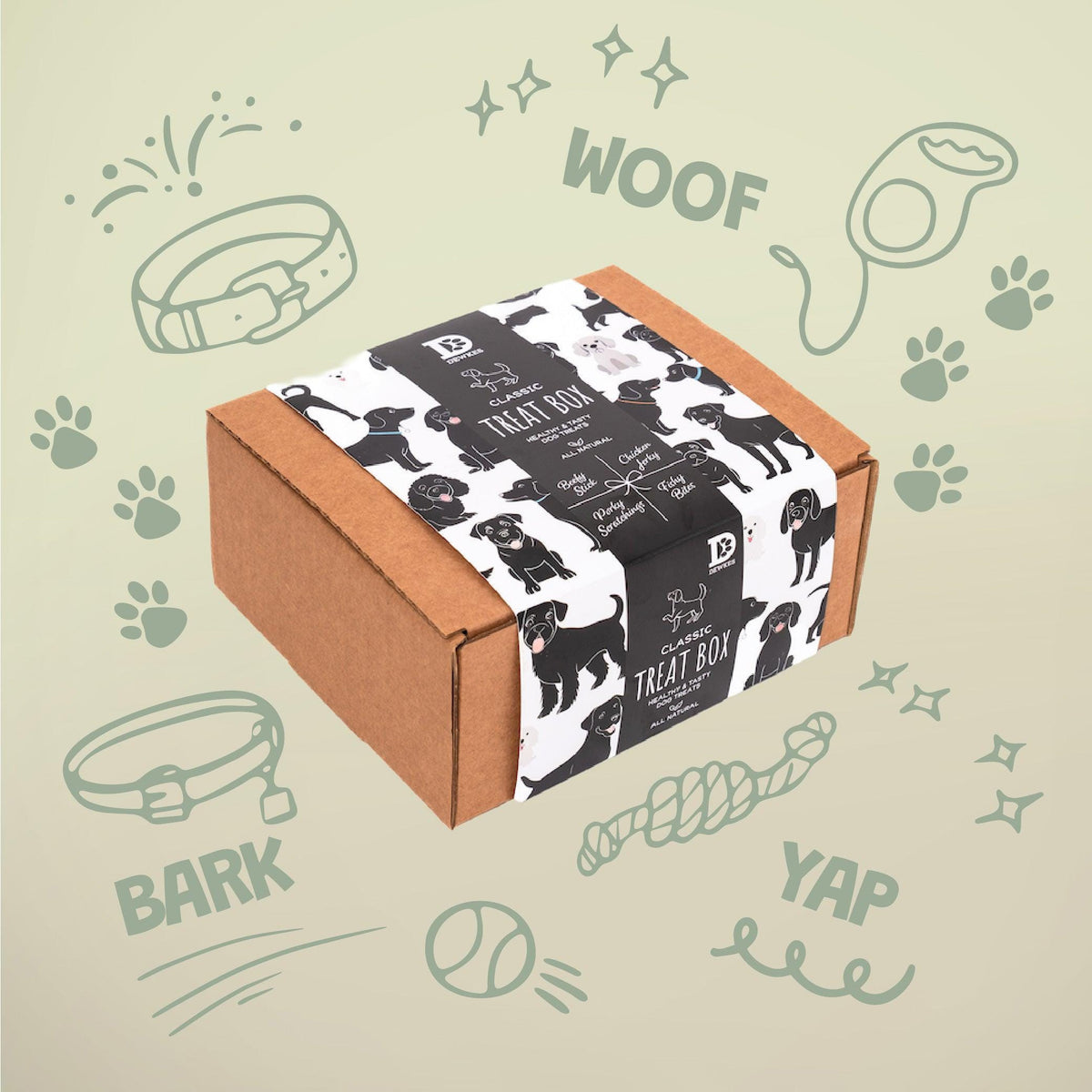 Natural Dog Treat Variety Box