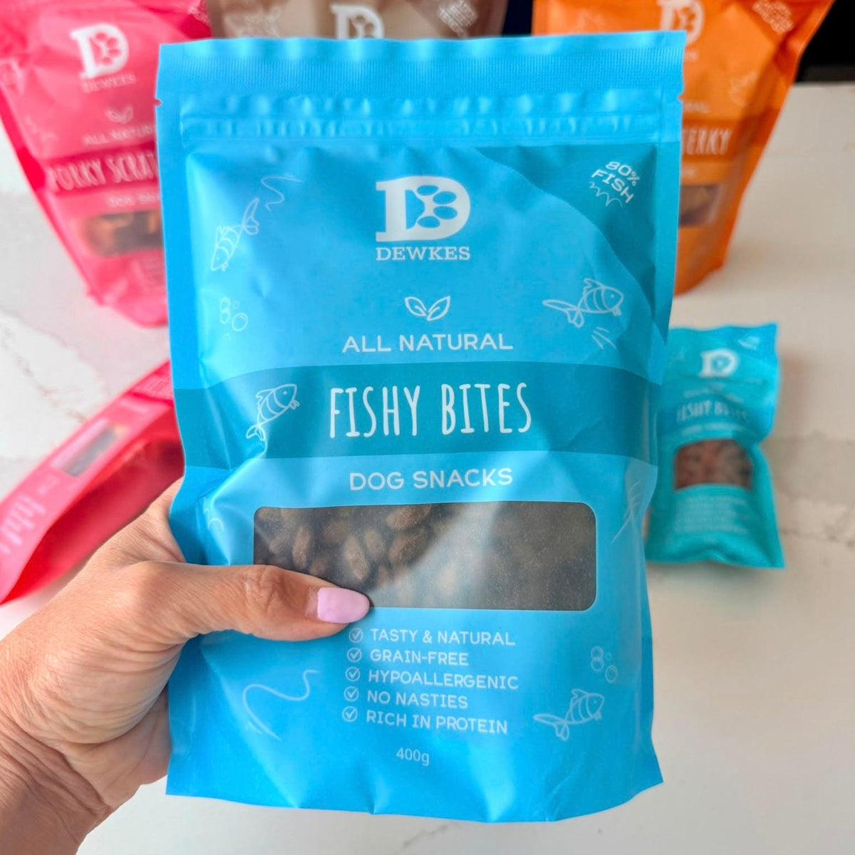 Fishy Bites Dog Treats