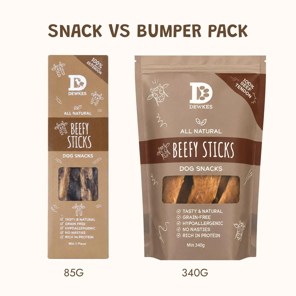 Beefy Sticks Dog Treats