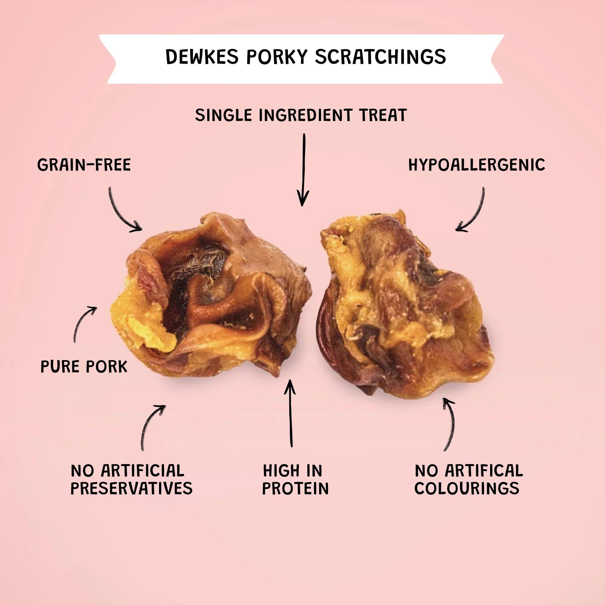 Porky Scratchings Dog Treats