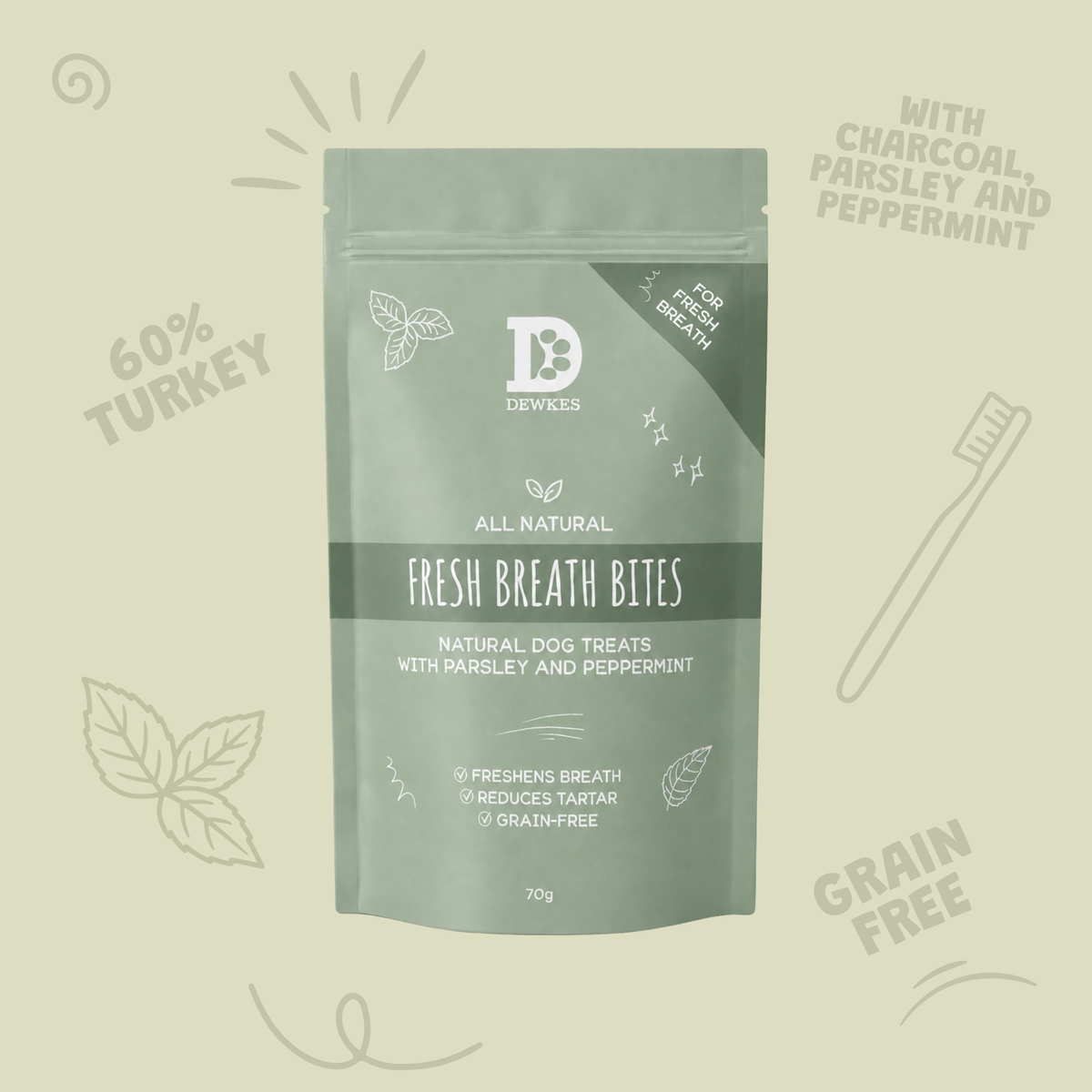 Fresh Breath Bites – Dental Care Dog Treats