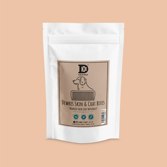 Dewkes Skin & Coat Treats – Natural Nutrition for Shiny, Healthy Coats