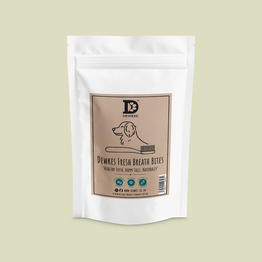 Dewkes Fresh Breath Bites – Natural Dental Treats for Dogs