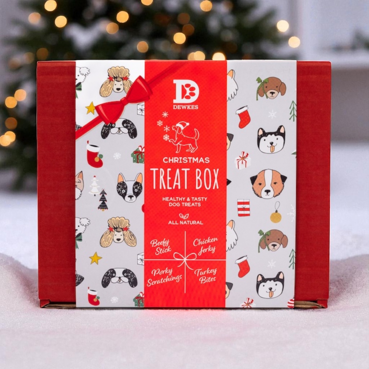 🎄Dewkes Christmas Dog Gift Box | The Ultimate Festive Treat For Your Furry Friend🎁🐾