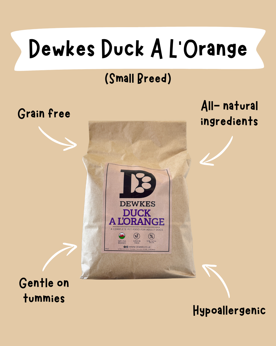 Duck A L'Orange Small Breed