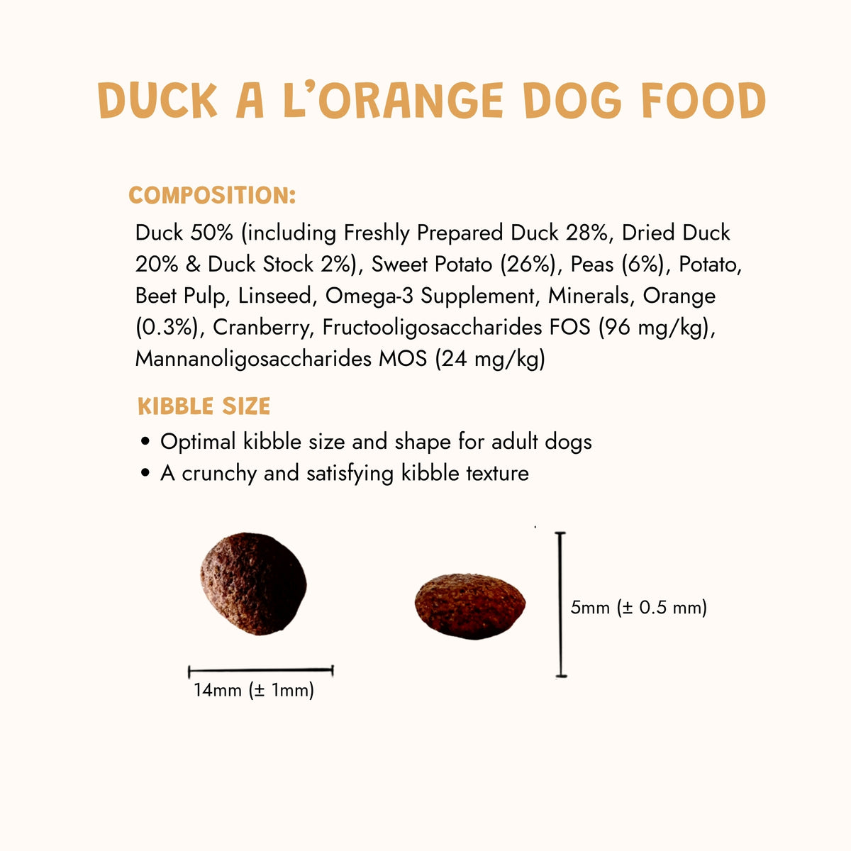 Duck A L'Orange Grain-Free Dry Dog Food