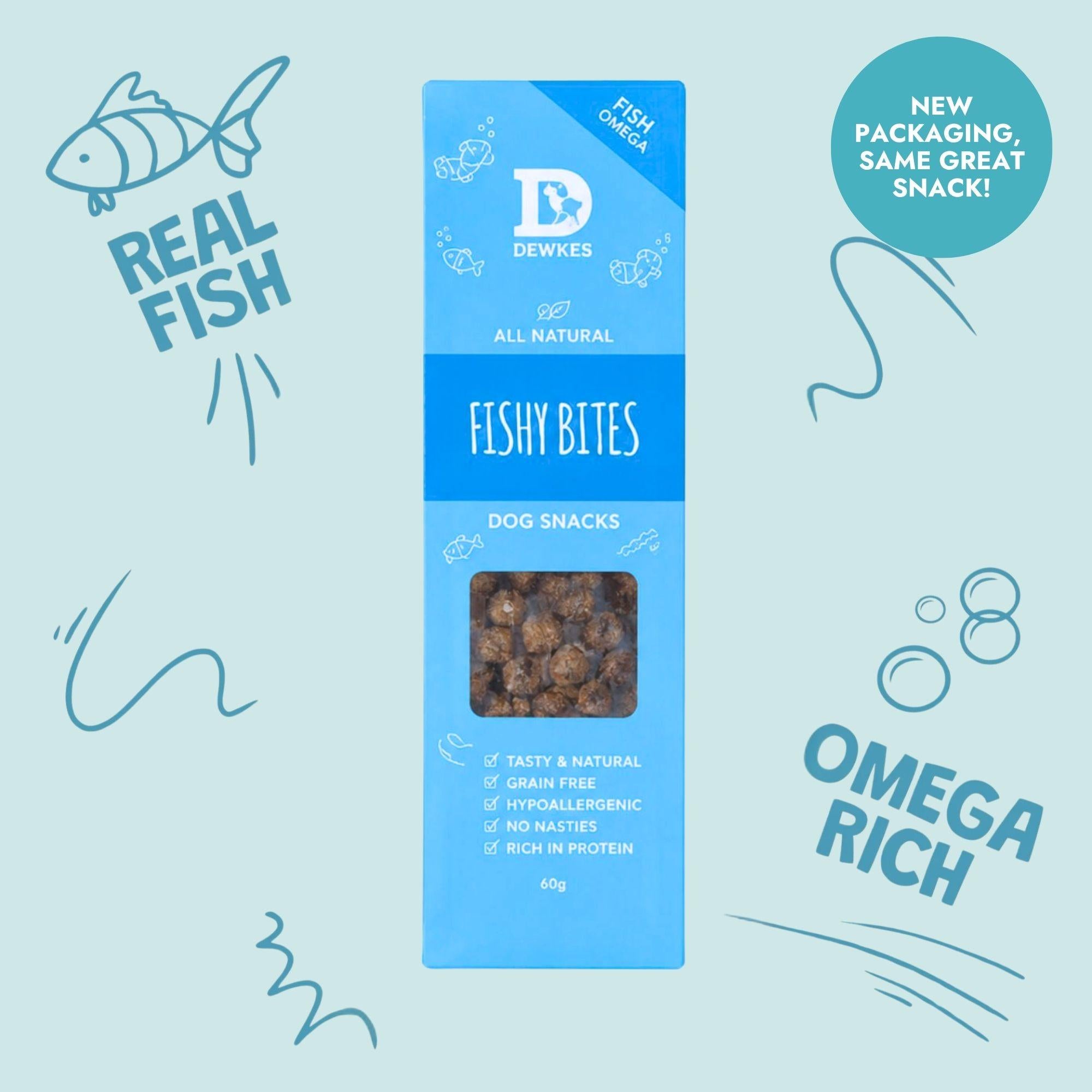 Fishy Bites Dog Treats