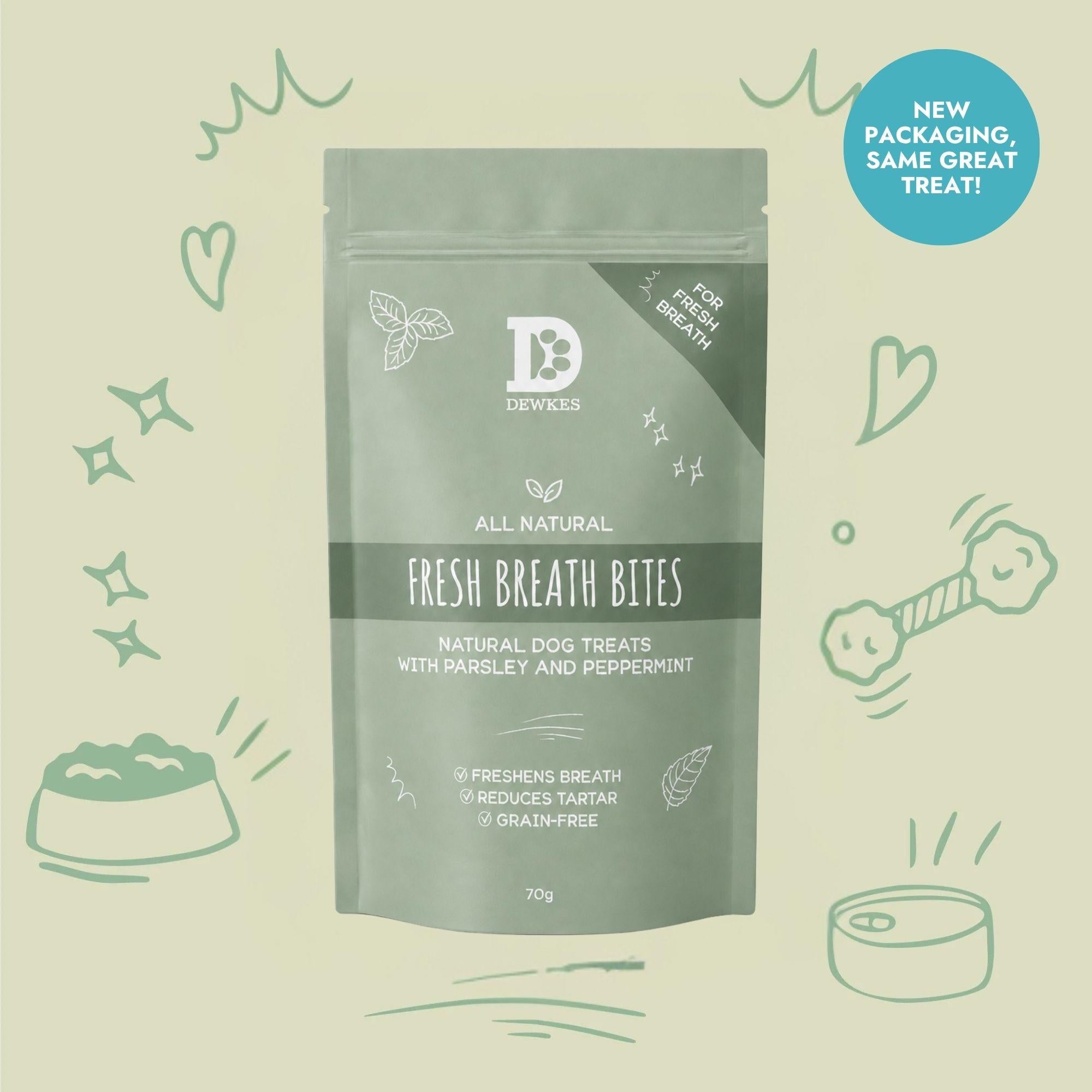 Fresh Breath Bites Dog Treats – Natural Dental Treats for Dogs