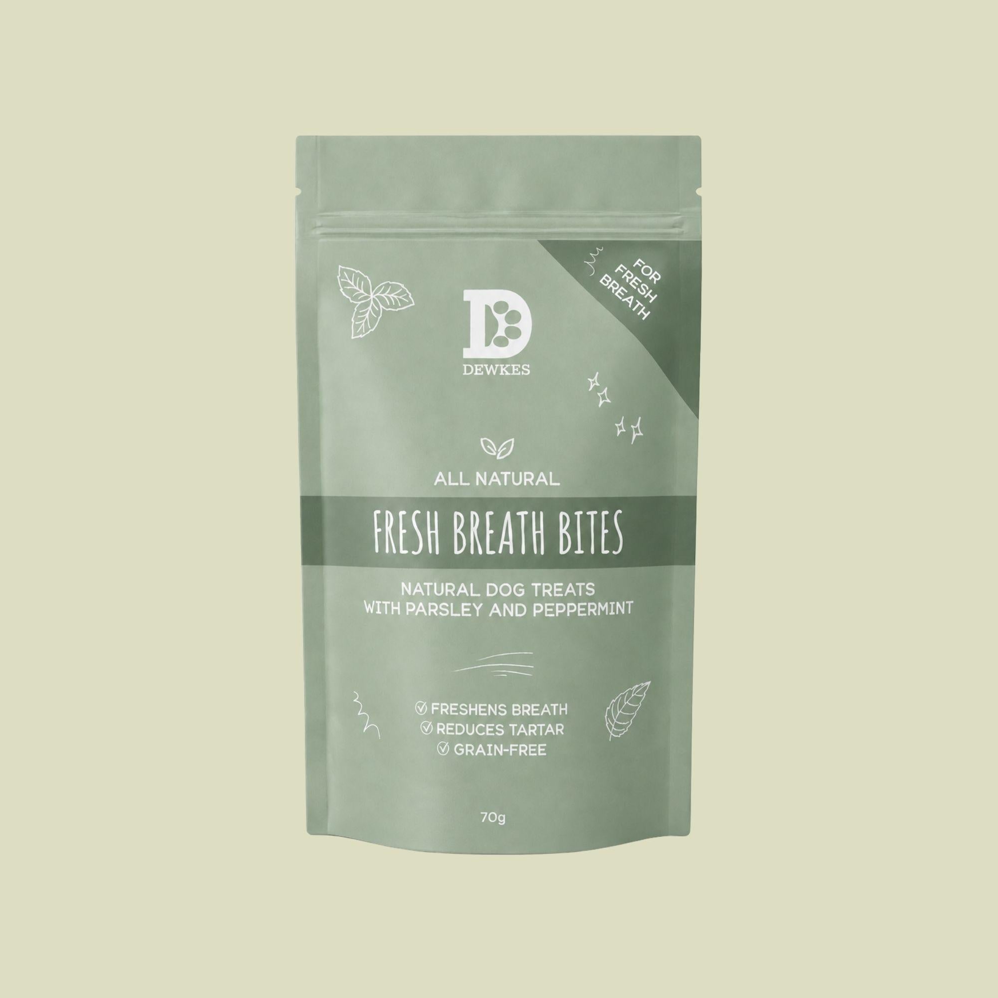 Fresh Breath Bites Dog Treats – Natural Dental Treats for Dogs