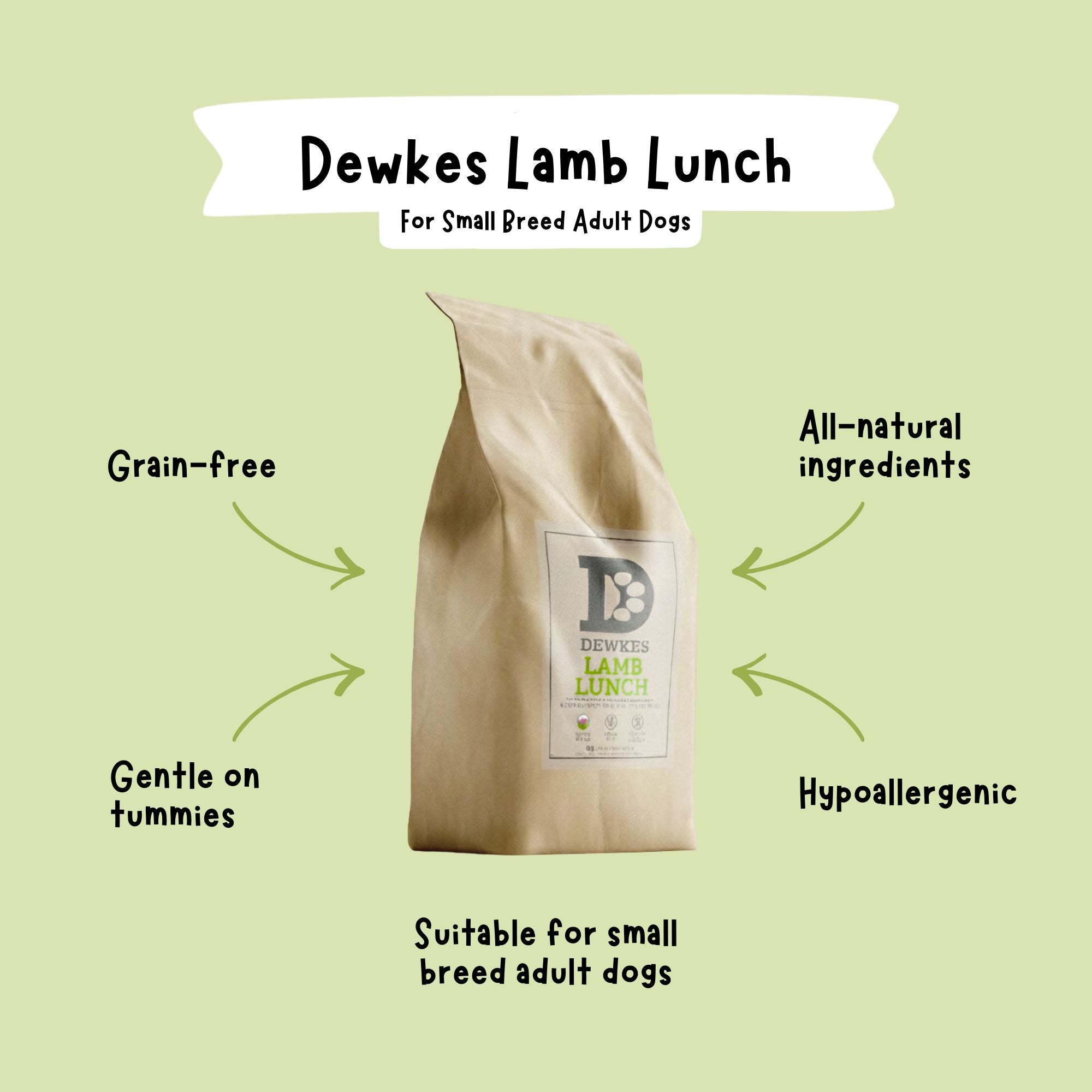 Lamb Lunch For Small Breed Grain-Free Dry Dog Food