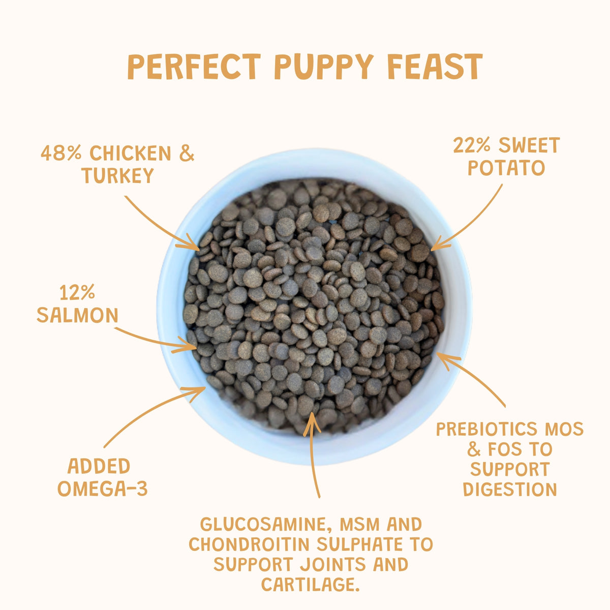 Perfect Puppy Feast Grain-Free Dry Dog Food