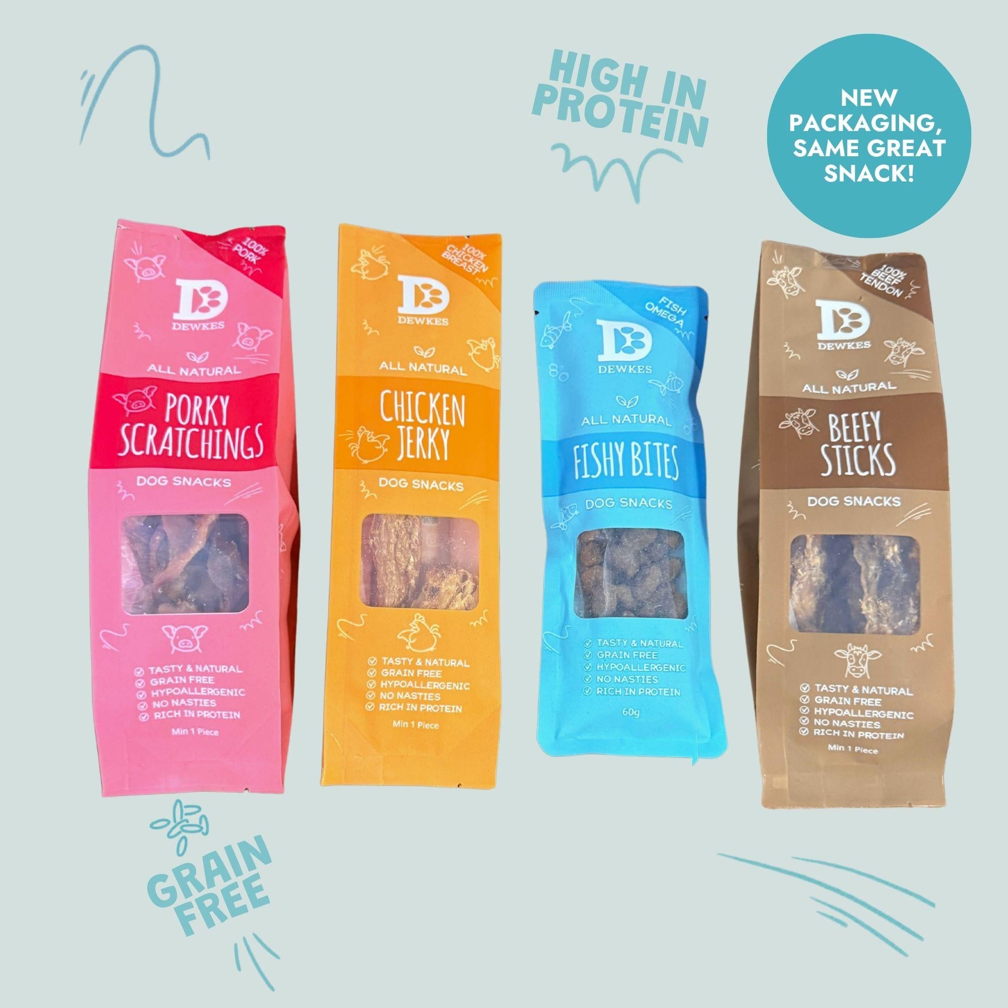 The Bestsellers Bundle - 4-Pack Variety Dog Treats