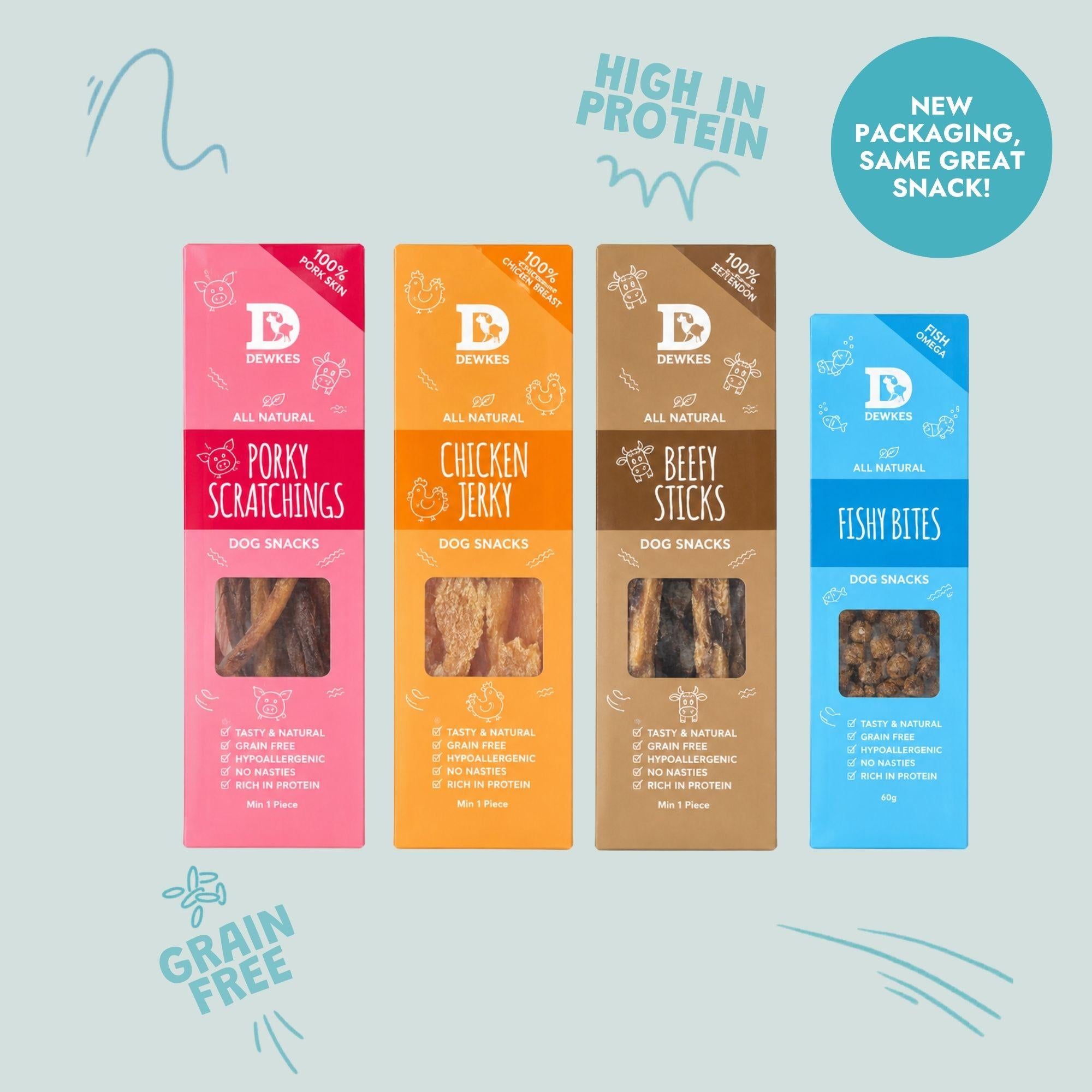 The Bestsellers Bundle - 4-Pack Variety Dog Treats