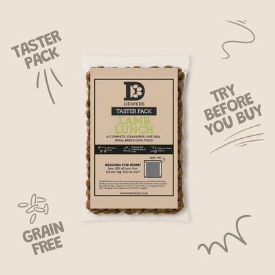 Dewkes Dry Dog Food Taster Pack Sample 100g