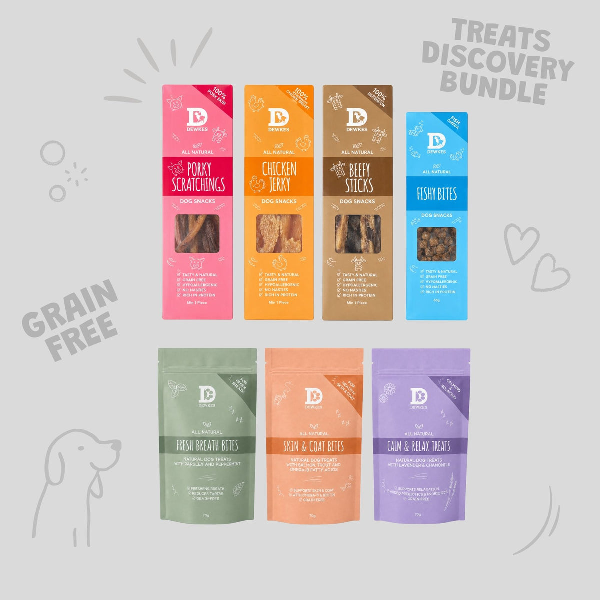 Dewkes Treats Discovery Bundle