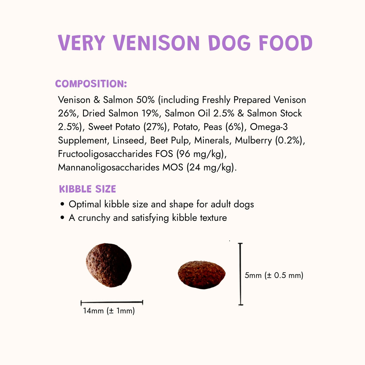 Very Venison Grain-Free Dry Dog Food