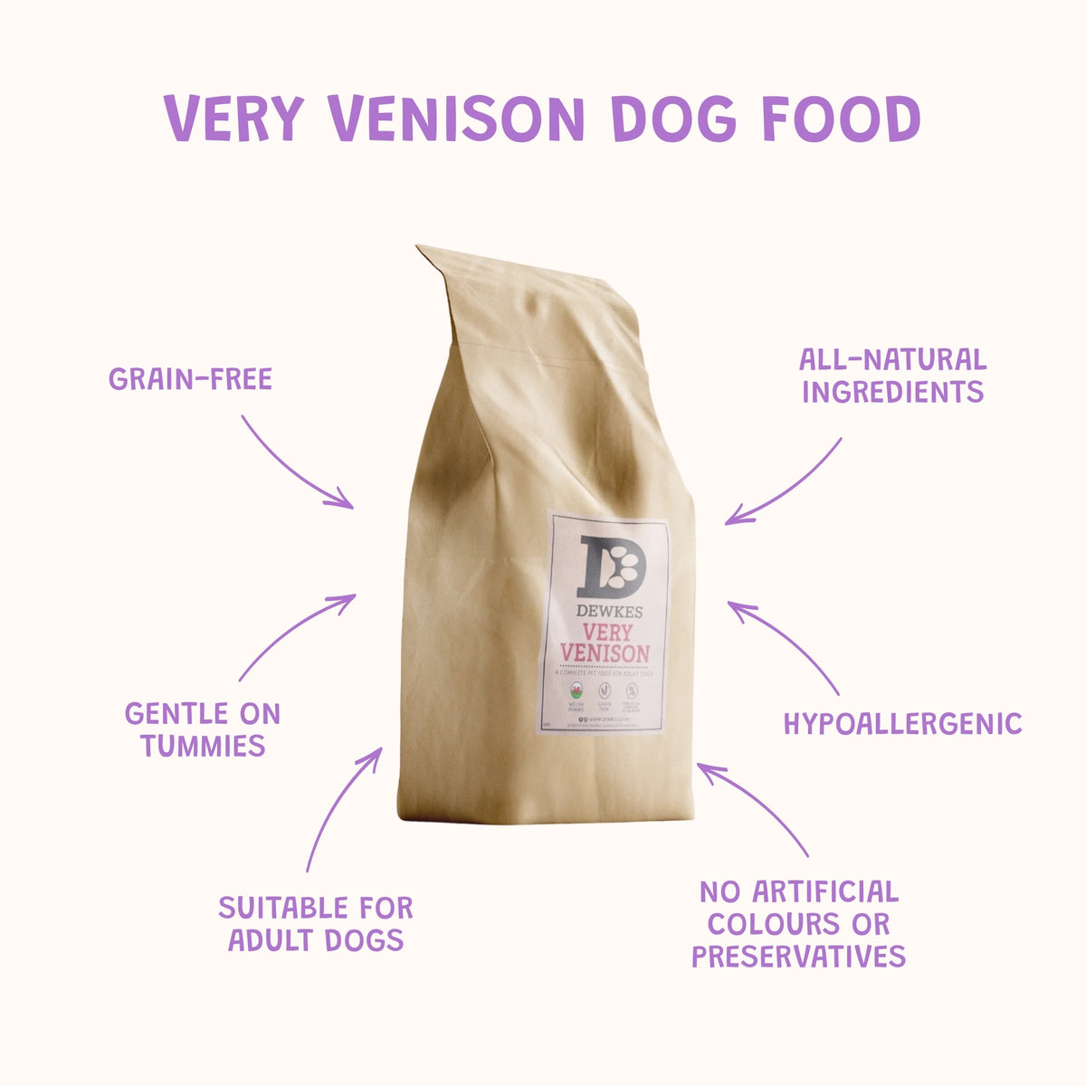 Very Venison Grain-Free Dry Dog Food