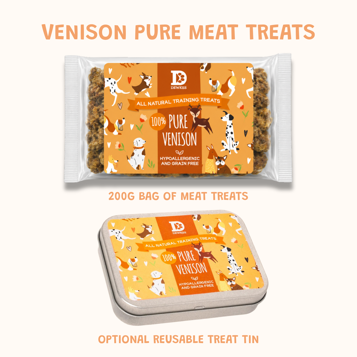 Treats for Training Bundle - Dog Training Treats & Tin