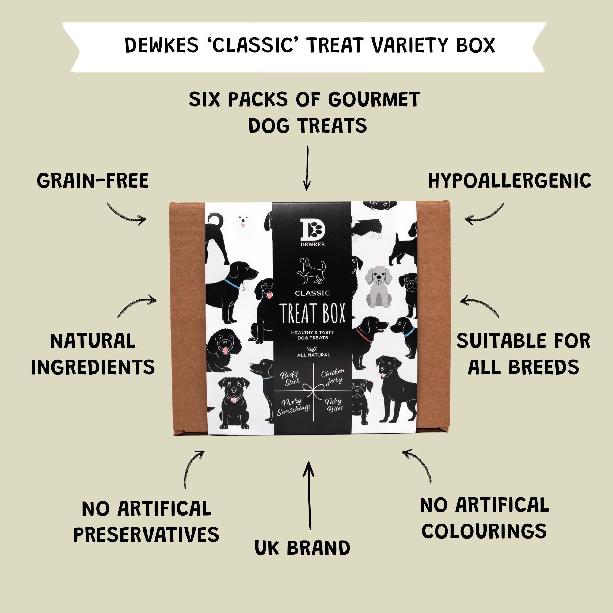Classic Dog Treat Variety Box