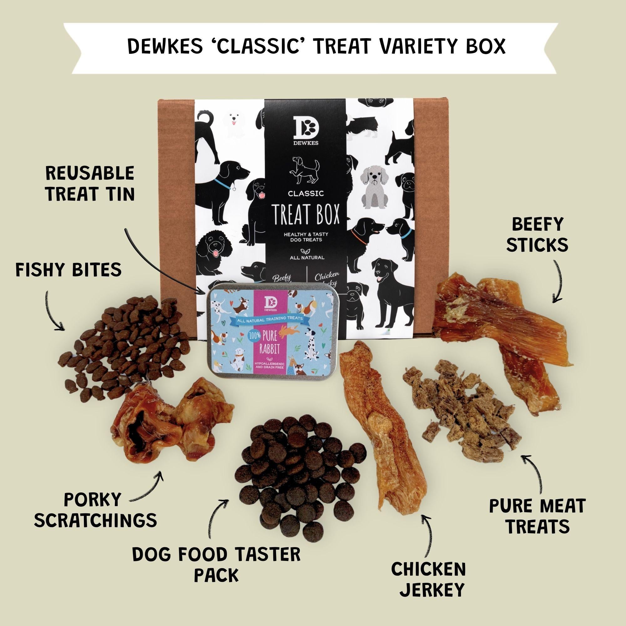 Classic Dog Treat Variety Box