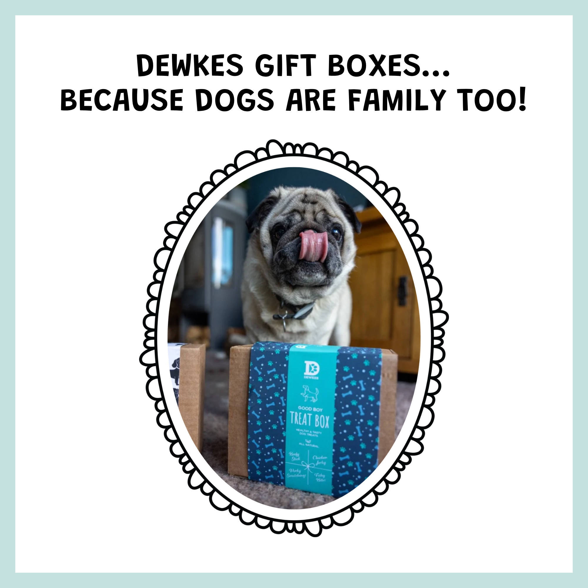 "Good Boy" Dog Treat Gift Box