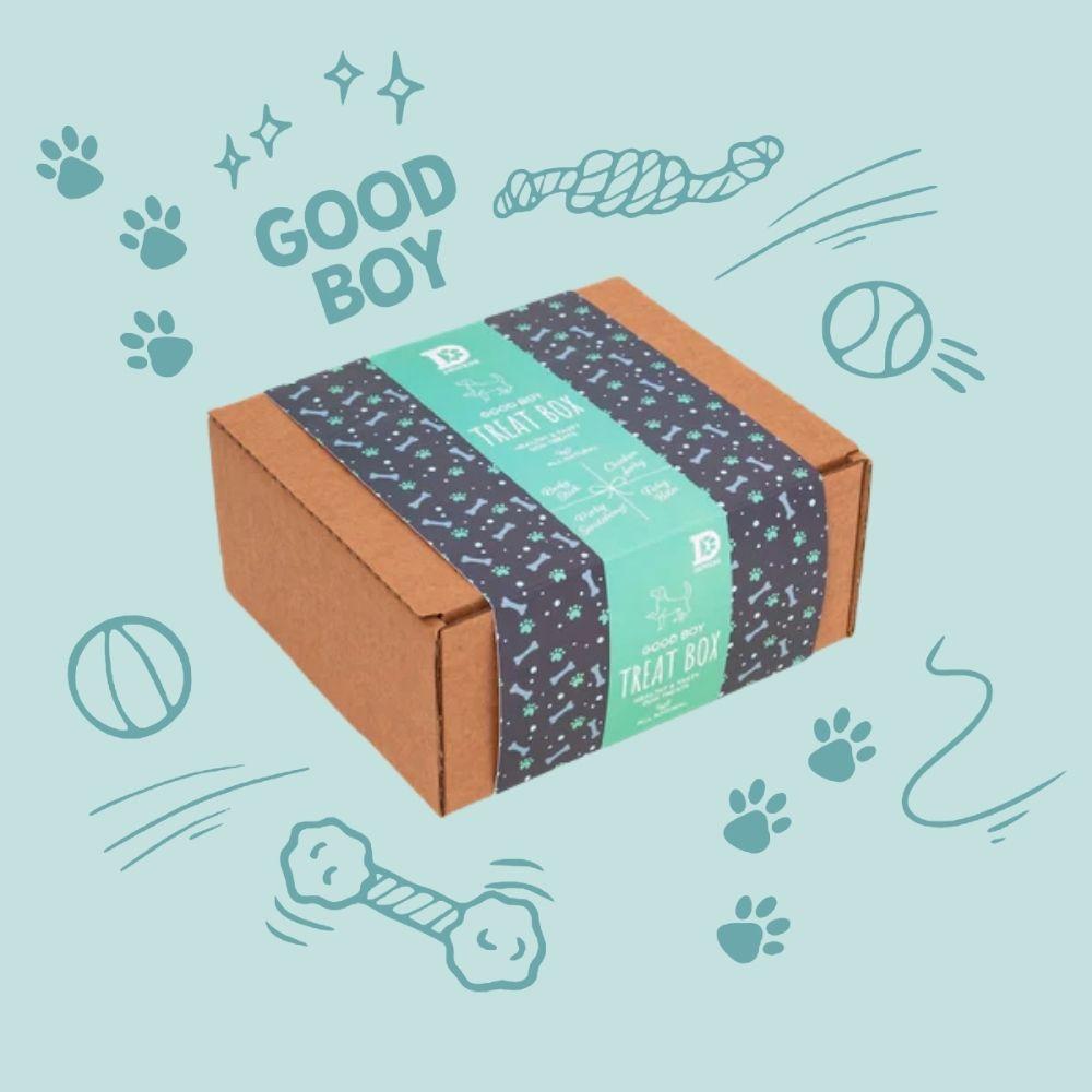 Good Boy Dog Treat Gift Box