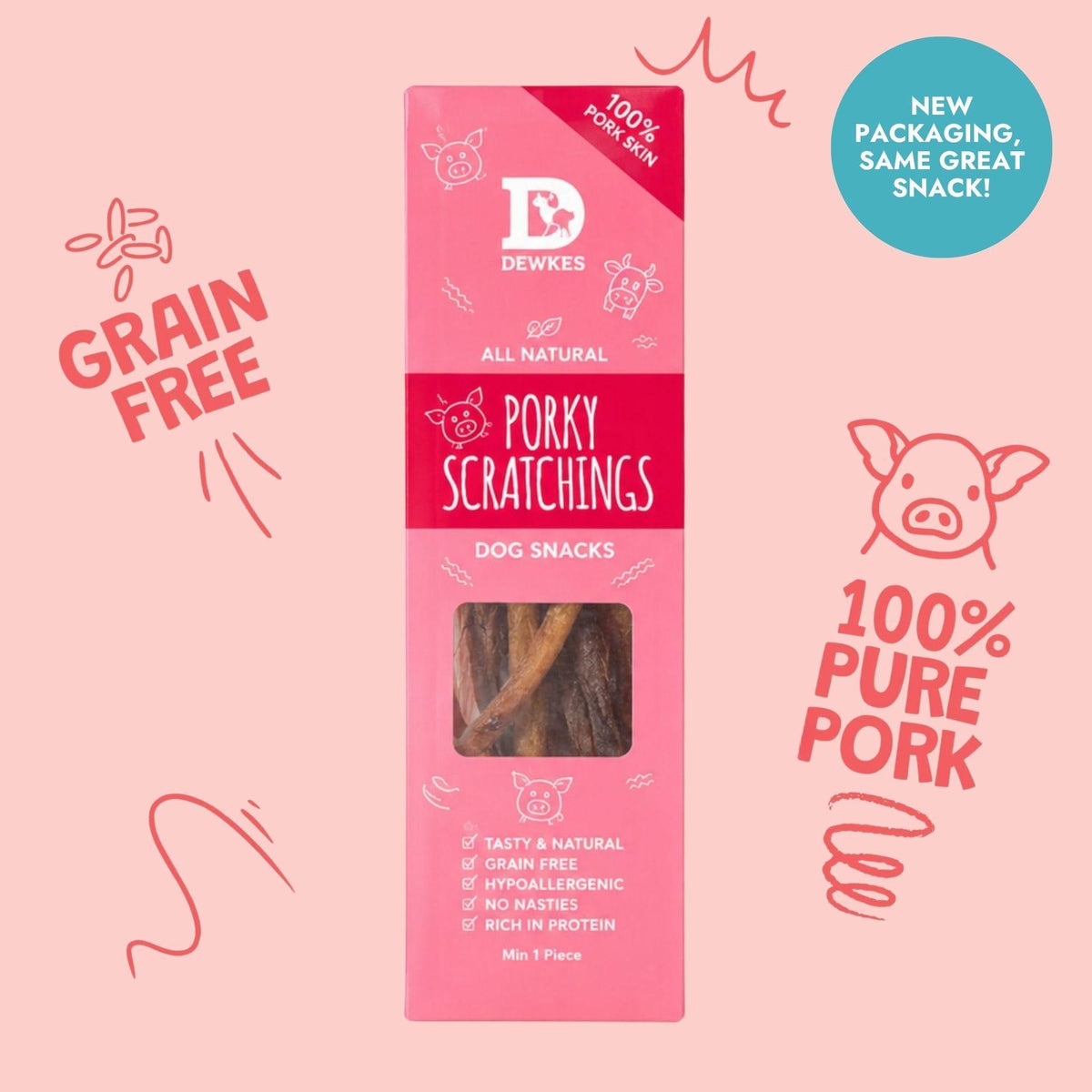 Porky Scratchings Dog Treats