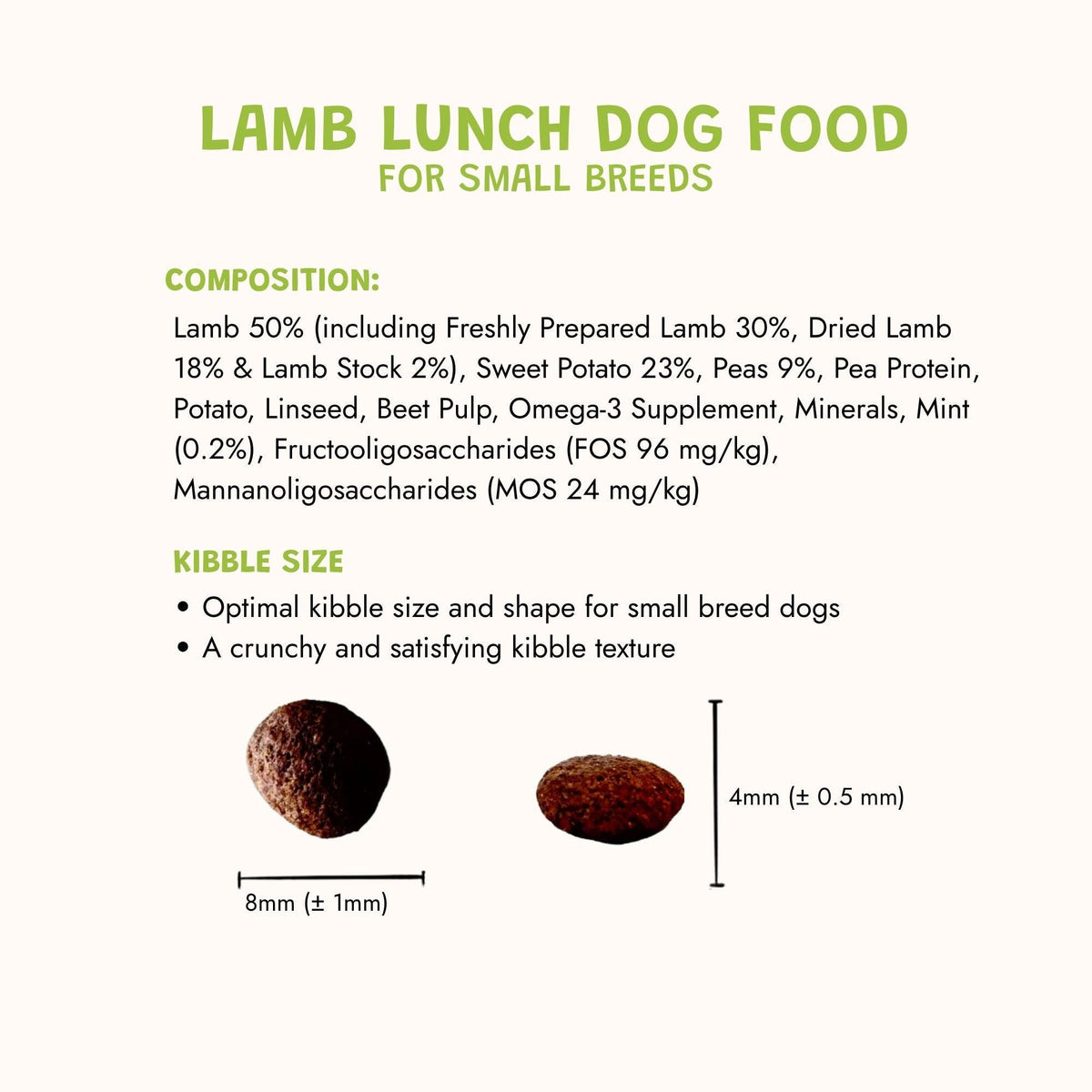 Lamb Lunch For Small Breed Grain-Free Dry Dog Food
