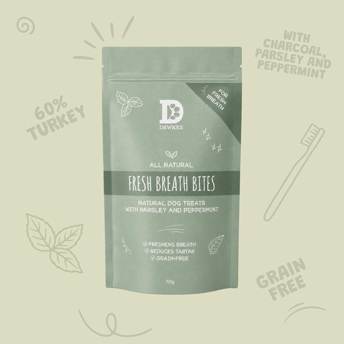 Fresh Breath Bites – Dental Care Dog Treats