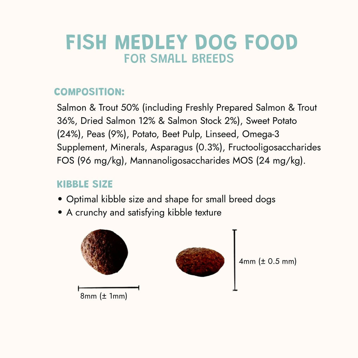 Fish Medley Small Breed Grain-Free Dry Dog Food