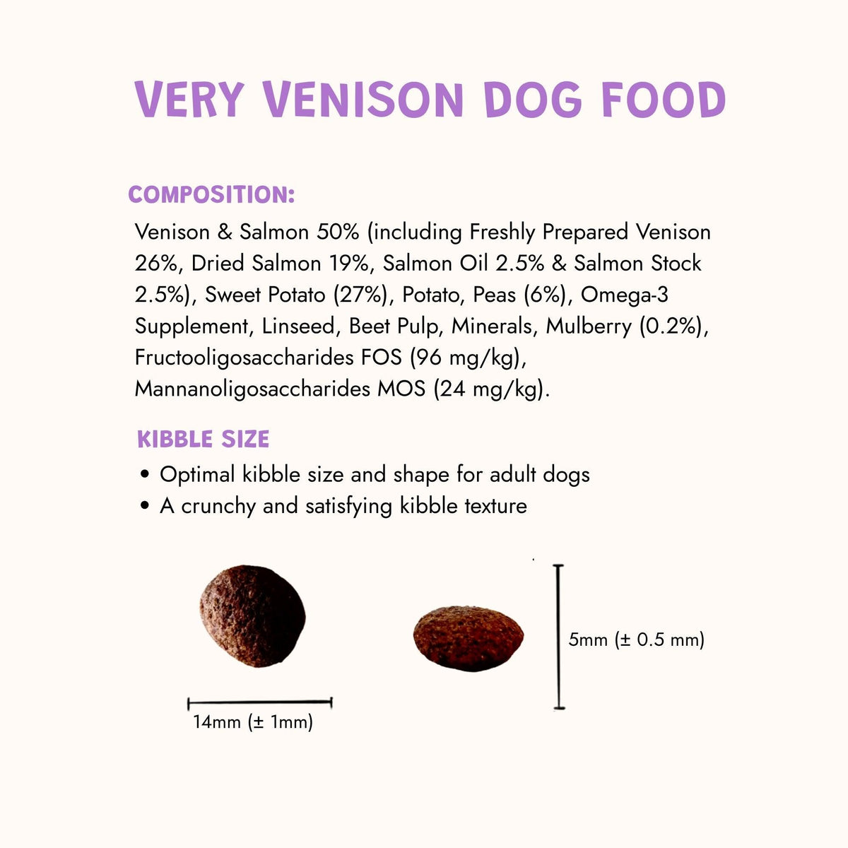 Very Venison Grain-Free Dry Dog Food